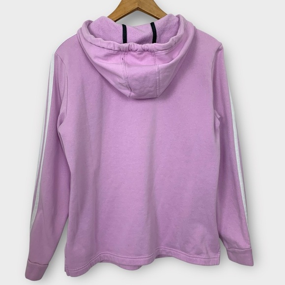 Adidas 3-Stripes Fleece Pullover Hoodie - Picture 4 of 8